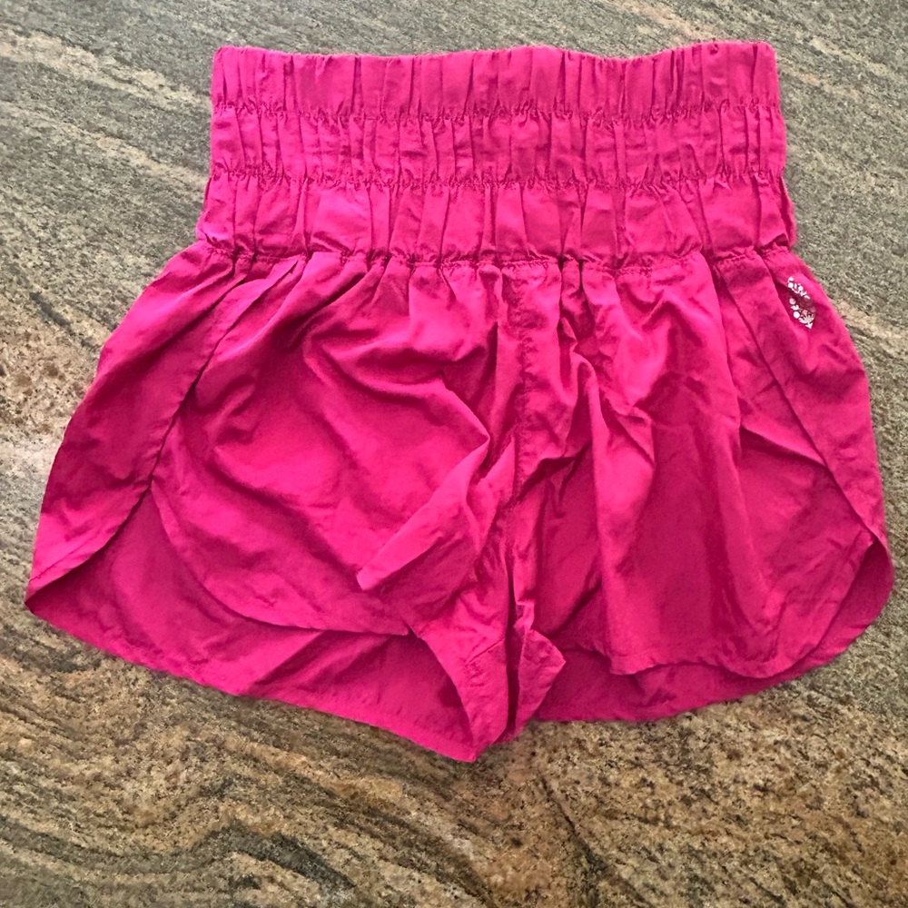FP Movement by Free People High Waist Pink Shorts